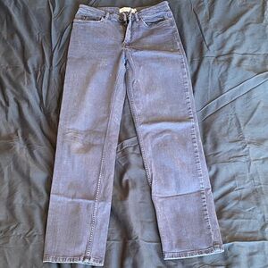 H&M Women's Straight Leg Jeans - Classic indigo wash